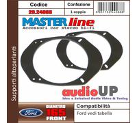 Coppia adattatori Altoparlanti Fit FORD Puma fino 2006 Anteriori Posteriori