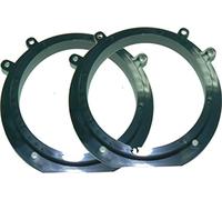 Supporti altoparlanti adattatori anteriori diametro 165 mm. Coppia adattatori per casse acustiche. Consulta la sezione "DESCRIZIONE" per conoscere la compatibilità dei veicoli.