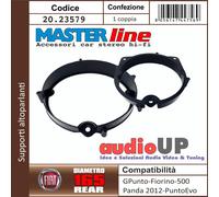 SUPPORTI ALTOPARLANTI IN COPPIA DIAM. 165 MM PORTIERE POSTERIORI ALFA ROMEO 4C