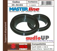 SUPPORTI ALTOPARLANTI DIAMETRO 165 mm SUZUKI SX-4 COPPIA PORTE ANTERIORI