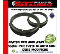 SUPPORTI ALTOPARLANTI DIAM. 200 mm AUDI Q5 DAL 2012 IN POI ADATTATORI ANTERIORI
