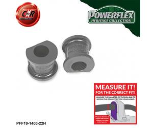 Supporti Antibloccaggio Anteriore Powerflex Heritage PFF19-1403-22H 22Mm