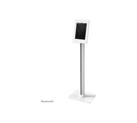 NEWSTAR Supporto Tablet Pavimento Bianco Inclinazione Regolabile 90°