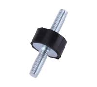 Supporti antivibranti in gomma 4 pezzi M6x18 20x10mm supporto tampone in gomma staffa cuscinetto antivibrazioni isolatore serranda Silentblock Silent Block for motore