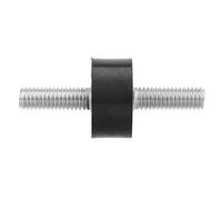 Supporti Antivibranti per Generatore Supporti Antivibranti in Acciaio Inox Gomma + Metallo 4 Pezzi M6 Supporti in Gomma Antivibrazione Maschio Silentblock Bobine per Barche (VV20*10 M6*18)