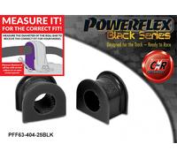 Powerflex Black Anteriore Barra Rollio Supporti 25mm per Rover 200 (95-99)