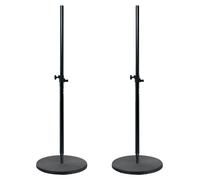 Statore per Casse Pronomic 150cm con Base Rotonda Set 2x, In ghisa