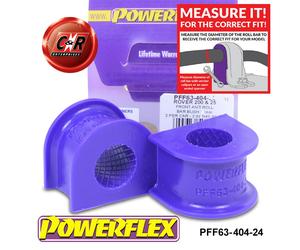 Supporti Baricentro Anteriore Powerflex PFF63-404-24 24Mm