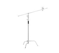 Supporti C, Treppiede Con Braccio Orizzontale Lungo 128 Cm, Altezza Regolabile Da 150 A 330 Cm For Softbox Da Studio Fotografico