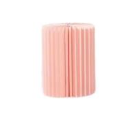 Supporti cilindrici pieghevoli, Foldable Cardboard Roman Columns White Multiple Sizes Pack Of 5 With Acrylic Disc(Diameter 40cm,40cm)