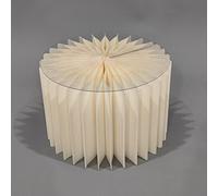 Supporti cilindrici pieghevoli, White Foldable Cylinder Pedestal Stand For Wedding, 30cm Diameter, 20-100cm Height, 5 Pcs(20cm)