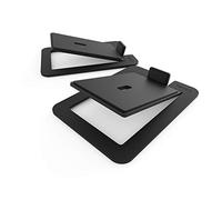 Supporti da tavolo S6 Nero per altoparlanti Kanto YU6 e TUK o altoparlanti di dimensioni equivalenti venduti alla coppia