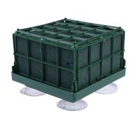 supporti di schiuma con un telaio di plastica, Auto da matrimonio durevole decorativa quadrata verde in schiuma floreale