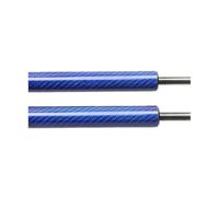 Supporti Di Sollevamento Cofano Anteriore Modifica Ammortizzatore A Gas Molla Senza Foratura Per Ford Per Ranger T6 1st VT4 2011-2024(Blue Carbon Fiber)