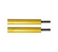 Supporti Di Sollevamento Cofano Anteriore Modifica Ammortizzatore A Gas Molla Senza Foratura Per Ford Per Ranger T6 1st VT4 2011-2024(Yellow Carbon Fiber)
