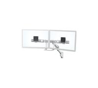 Supporto a parete a braccio Ergotron HX Dual Monitor per due monitor fino a 81,28 cm (32 pollici) bianchi