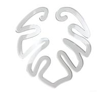 Supporti essenziali in plastica trasparente che forniscono un supporto affidabile alle piante rampicanti per interni o esterni (2#)