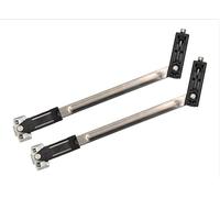 Supporti for finestre for rimanere aperti, supporti for a battente, limitatore di rinforzo del vento scorrevole all'interno supporto controller angolare a due bracci