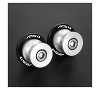 Supporti Forcellone 6MM Per Yamaha R15 V3 R15V3 2017-2023 Vite Per Cavalletto Forcellone Moto Nottolini Cavalletto Per Supporto(D'argento,With logo)