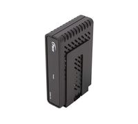 Supporti HIDEit Supporto Uni-XS - Brevettato nel 2018 Realizzato in acciaio Dispositivo extra piccolo regolabile Nascondi il tuo box TV via cavo