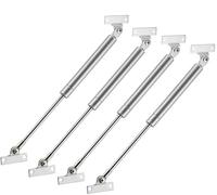 supporti idraulici, Pistone a puntone pneumatico da 4 pezzi for cerniera a molla for armadio cucina, a chiusura ammortizzata for porta(70N)