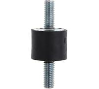Supporti isolanti antivibrazioni in gomma, support Rubber Gasket Mount Shock Absorber Male To Male Thread For M5, M6, M8 Boat And Car 1pc(M8)