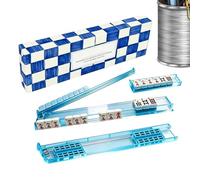 Supporti Mahjong con Spingitori Vassoio Acrilico Magnetico per Tessere