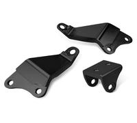 Supporti motore in alluminio for Yamaha Raptor 700 for modelli YFM700R 2008-2024, sostituzione for 1S3-21316-10-00 for supporti motore ATV(Black)