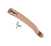 Supporti multiuso in acciaio inossidabile con 3 viti incluse clip per tasche per ingranaggi per progetti di assemblaggio personalizzati, clip per taglierina a sgancio rapido