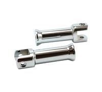 Supporti Pedalini Poggiapiedi Passeggero Softail M8 Cromati