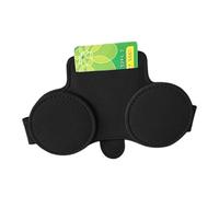 Supporti Per Auto Occhiali Da Sole - Clip Gancio Occhiali Da Sole | Supporto Per Occhiali Da Visiera Per Automobili | Doppia Pelle Magnetica Per Biglietti Per Interni Auto