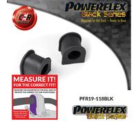 Supporti Per Barra Antirollio Posteriore Powerflex Nera PFR19-118BLK 18Mm