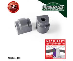 Supporti Per Barre Antirollio Anteriori Powerflex Heritage PFR5-504-21H 21Mm