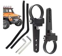 Supporti per barre leggeri, staffe di montaggio a barra leggere - per gabbia in alluminio Luci a LED di montaggio | Morsetto per tubo regolabile fuori dagli accessori per auto da strada