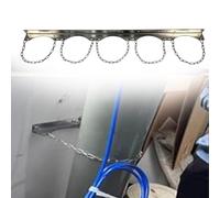 Supporti per bombole di ossigeno Kit di Rack di Fissaggio per Bombole di Gas, Supporto da Parete in Acciaio Inox per Serbatoi di Gas Propano/Argon/Ossigeno/Saldatura, Stabile e Antiribaltamento(5 Bott