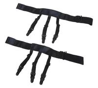 Supporti per camicie, reggicalze per camicie, bre Accessori for abiti da uomo 1 paio di cinture da uomo con giarrettiera for camicia con clip di bloccaggio antiscivolo for signori
