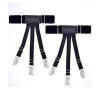 Supporti per camicie, reggicalze per camicie, bre Accessori for abiti da uomo Cintura da uomo con clip di bloccaggio antiscivolo Mantieni la camicia Nascosta Gamba Coscia Reggicalze regolabile Cintura
