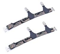 Supporti per camicie, reggicalze per camicie, bre Calzini da uomo Giarrettiera antiscivolo Clip for calze in nylon elasticizzato da uomo