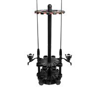 Supporti per canna da pesca per garage, supporto verticale per pesca | Portacanne da terra per barche, kayak, viaggi, spiagge, terrazze, case e veicoli