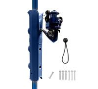 Supporti per canne da pesca, portacanne per barche | Portacanna per kayak | Strumento accessorio per attrezzatura da pesca, supporto per canna da kayak montato a parete con viti per barche, garage, fr