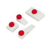 Supporti per carta vetrata a forme per attività, White | forme supporto per la selezione basata sulle attività, manopole superiori ogni strumento,