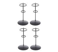 Supporti per coni decorativi da 4 pezzi Supporti per gelato in ferro artistico