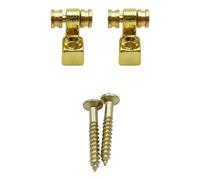 Supporti per corde per chitarra a rullo per chitarra elettrica Corde Fermo Albero Standard Roller String Guide con viti di montaggio Corde Alberi Parte di ricambio per chitarre elettriche