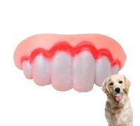 Supporti Per Denti Di Cane: Articoli Di Scherzo A Tema Del Cane | Denti Falsi Bianchi In Silicone, Articoli Scherzo A Tema Di Cani, Festival Del Dente Del Cane Universali Facile