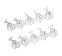 Supporti Per Esercitazione Unghie Regolabili Da 2 Con Basi In ABS Intercambiabili Display Artistici La Formazione Del Salone Set Espositori Portatili Nail Art