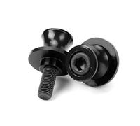 Supporti per Forcellone da 10 Mm, Viti per Cavalletti, Slider per DUKE390 RC390 390 Adventure 390 ADV Duke 390 RC 390 ADV Tamponi Paratelaio Crash Protector(Nero,X-1)