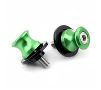 Supporti Per Forcellone Posteriore M8 Per Suzuki GSXR 1000 750 600 K1 K2 K3 K4 K5 K6 K7 K8 K9 K11, Viti Per Cavalletto Forcellone Da 8 Mm Tamponi Paratelaio Protezioni(VERDE)