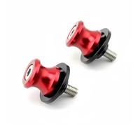Supporti Per Forcellone Posteriore M8 Per Suzuki GSXR 1000 750 600 K1 K2 K3 K4 K5 K6 K7 K8 K9 K11, Viti Per Cavalletto Forcellone Da 8 Mm Tamponi Paratelaio Protezioni(ROSSO)