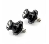 Supporti Per Forcellone Posteriore M8 Per Suzuki GSXR 1000 750 600 K1 K2 K3 K4 K5 K6 K7 K8 K9 K11, Viti Per Cavalletto Forcellone Da 8 Mm Tamponi Paratelaio Protezioni(NERO)