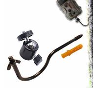 Supporti per Fotocamera Selvaggia con Attacco Universale a Vite da 1/4" a 20 Sulla Parete, Albero a 360°, per Fotocamera Selvatica, Caccia, Telecamera di Sorveglianza (1 Supporto per Fotocamera)